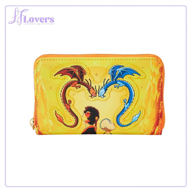 Loungefly Nickelodeon Avatar The Last Airbender The Fire Dance Zip Around Wallet