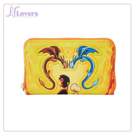 Loungefly Nickelodeon Avatar The Last Airbender The Fire Dance Zip Around Wallet