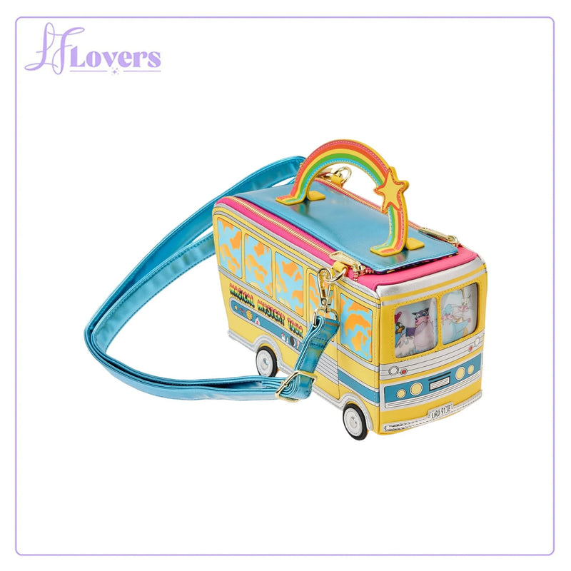 Load image into Gallery viewer, Loungefly The Beatles Magical Mystery Tour Bus Crossbody
