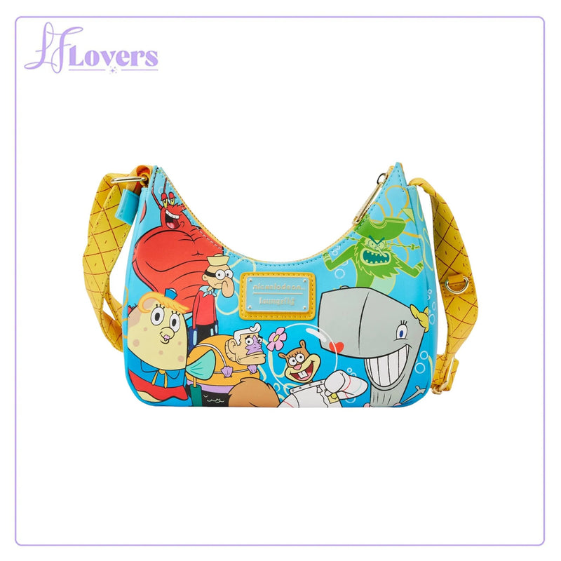 Load image into Gallery viewer, Loungefly Nickelodeon Spongebob Squarepants Group Shot Crossbody
