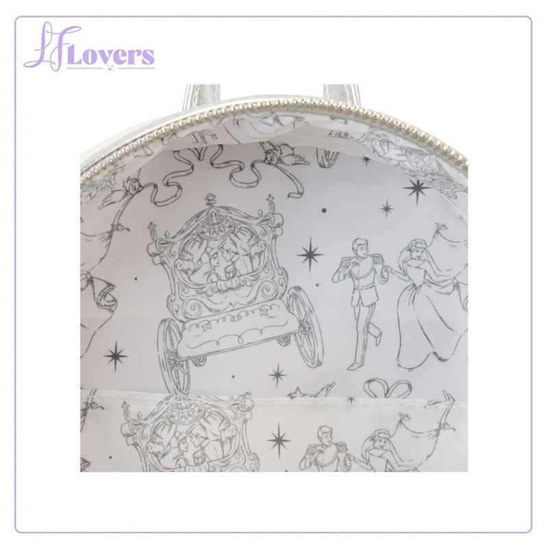 Load image into Gallery viewer, Loungefly Disney Cinderella Happily Ever After Mini Backpack
