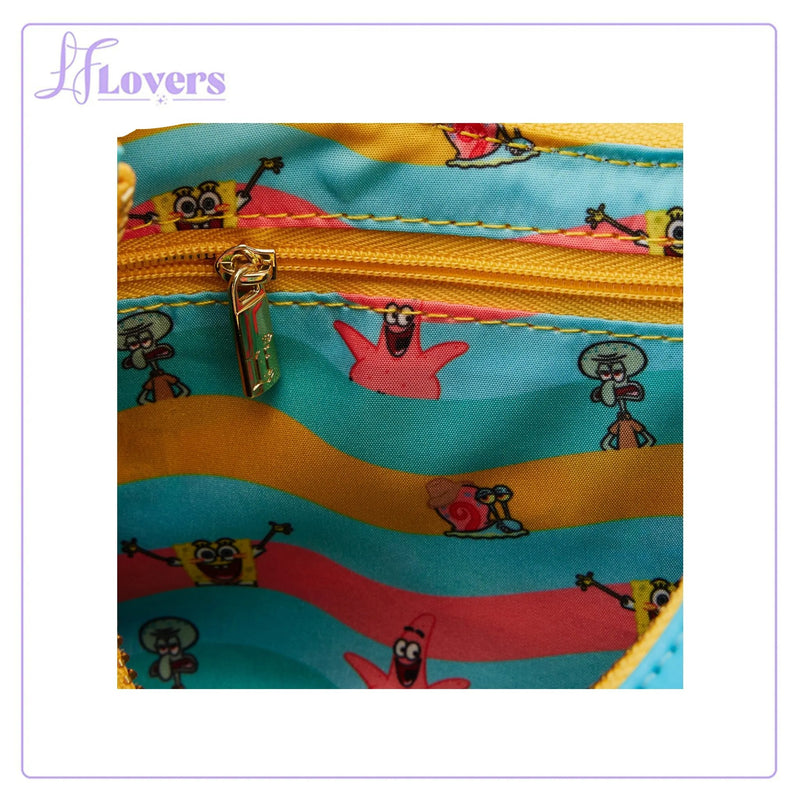 Load image into Gallery viewer, Loungefly Nickelodeon Spongebob Squarepants Group Shot Crossbody
