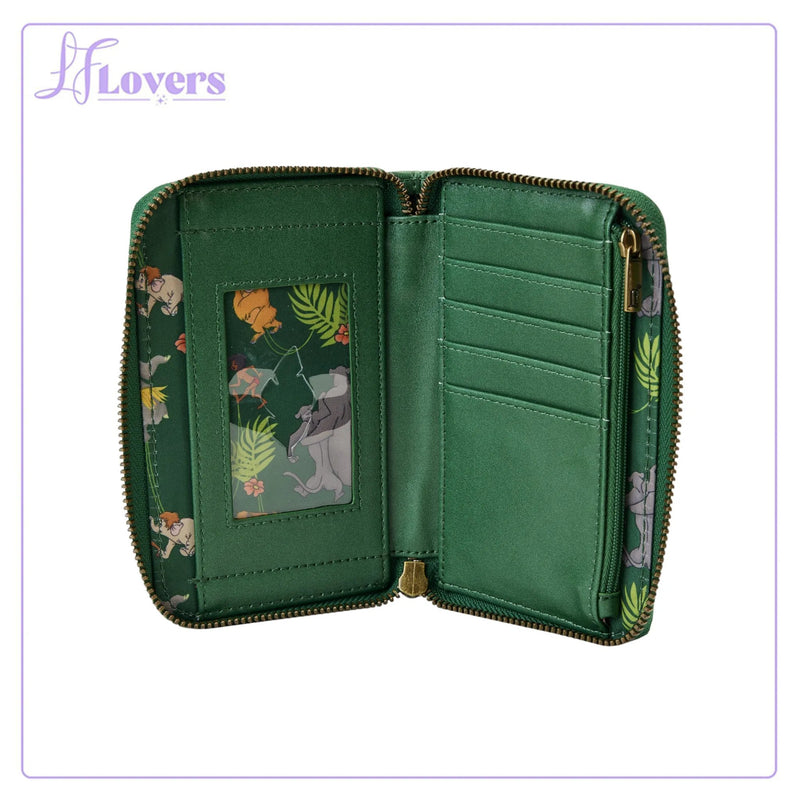 Load image into Gallery viewer, Loungefly Disney Jungle Book Zip Around Wallet
