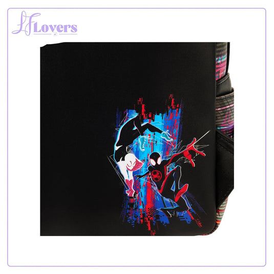 Loungefly Marvel Across The Spiderverse Lenticular Mini Backpack
