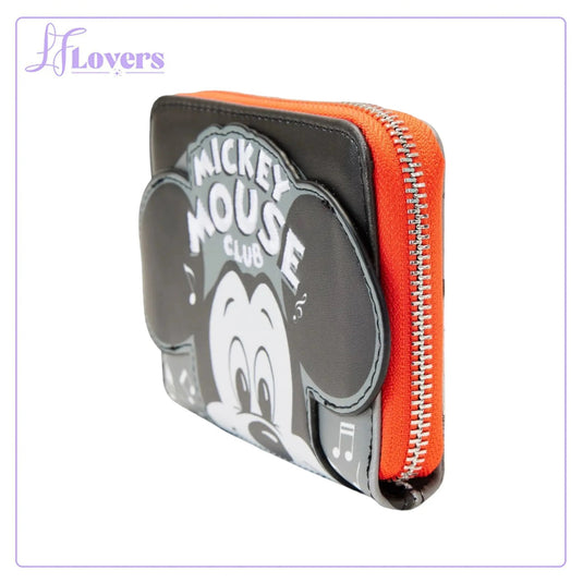 Loungefly Disney 100th Mickey Mouse Club Zip Around Wallet - LF Lovers