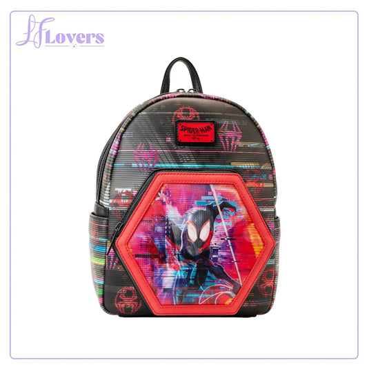 Loungefly Marvel Across The Spiderverse Lenticular Mini Backpack