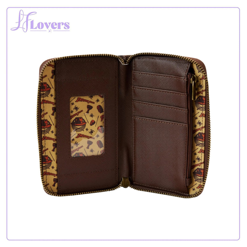 Load image into Gallery viewer, Loungefly Indiana Jones Raiders Zip Around Wallet
